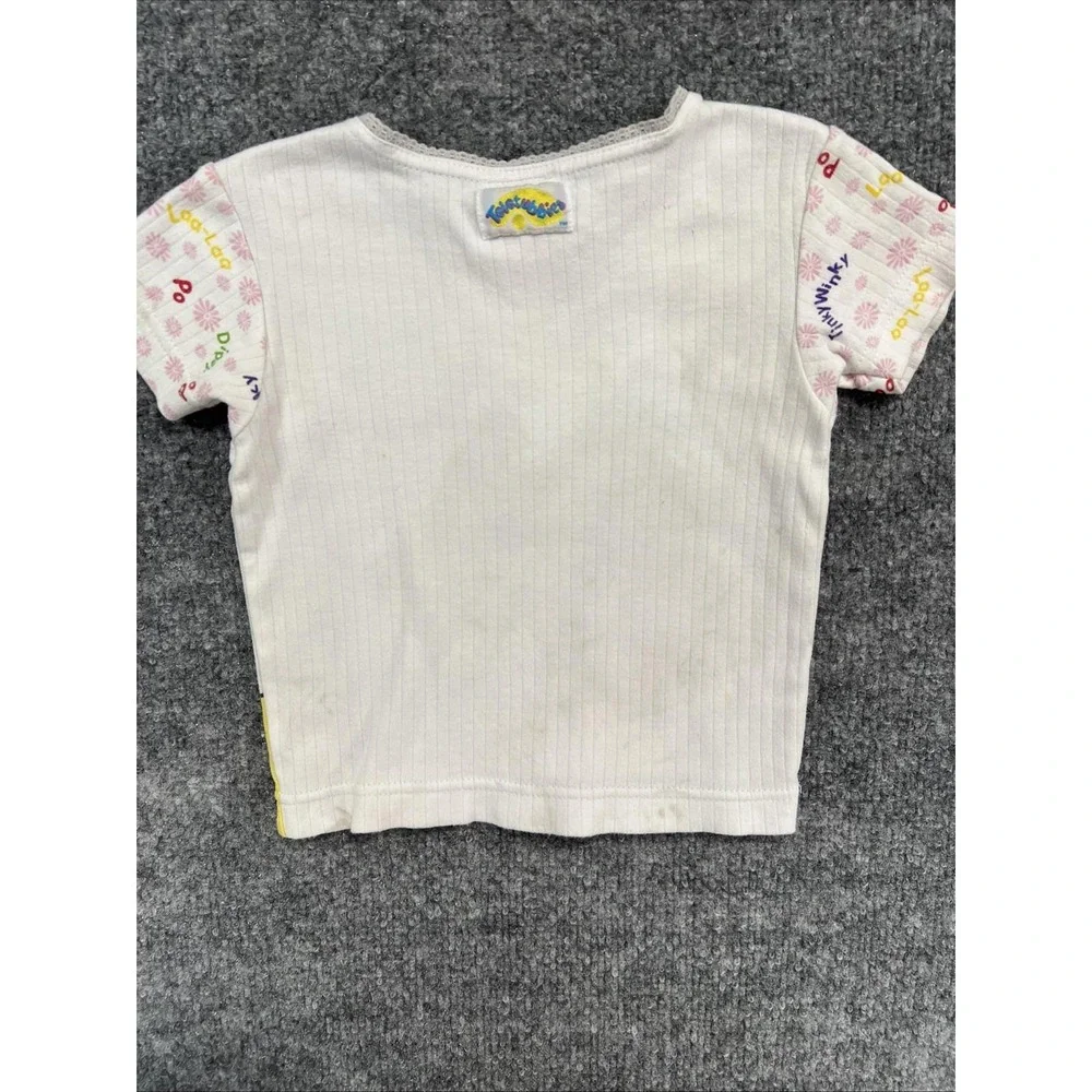 Vintage 1999 Teletubbies Ribbed Graphic T-Shirt - Kids Size 4 - Ragdoll / AME
